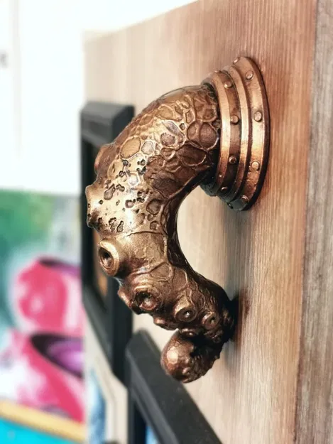 Tay Nắm Cửa Lovecraftian Hình Xúc Tu - Image 3