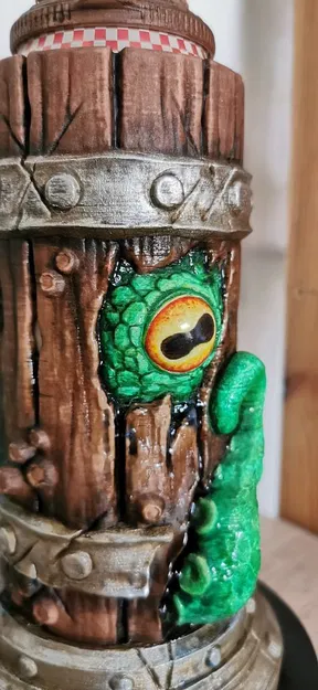 Kệ Đựng Lon Quái Vật Mực (Squid Monster Can Holder) - Image 2