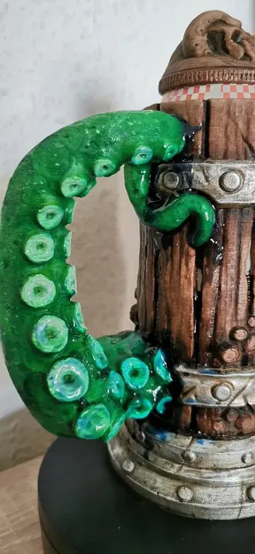 Kệ Đựng Lon Quái Vật Mực (Squid Monster Can Holder) - Image 3