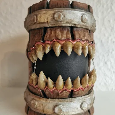 Giá Đỡ Lon Bia Hình Cốc Mimic Dành Cho Game Thủ D&D