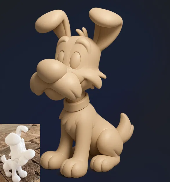 Idefix (Asterix & Obelix) - Tượng 3D - Image 1
