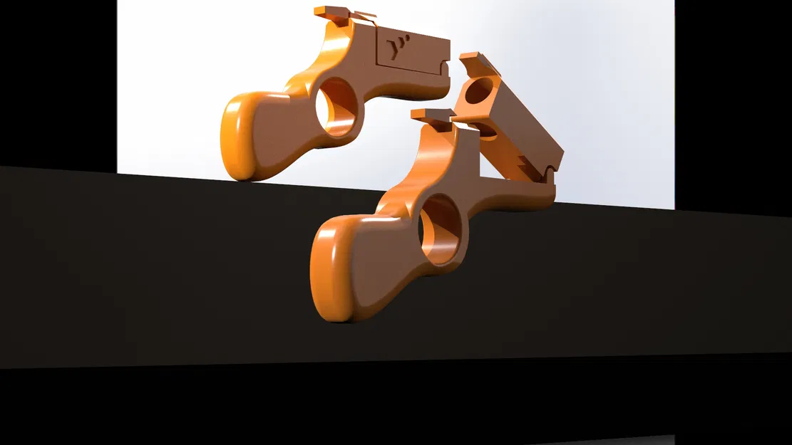 Móc Khóa Súng Fidget - Image 1