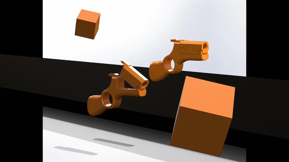 Móc Khóa Súng Fidget - Image 3