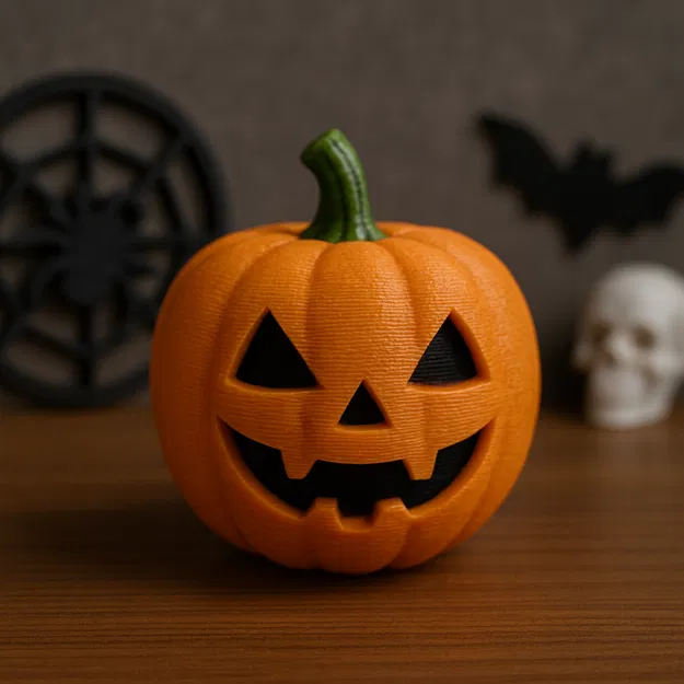 Trái bí ngô mini Halloween - Image 1