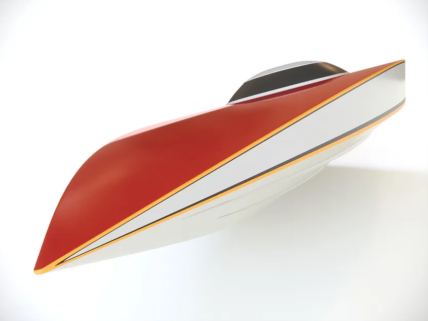 Thuyền RC CozyRC Mini Mono - Vỏ Dễ Lắp, Tốc Độ Cao - Image 2