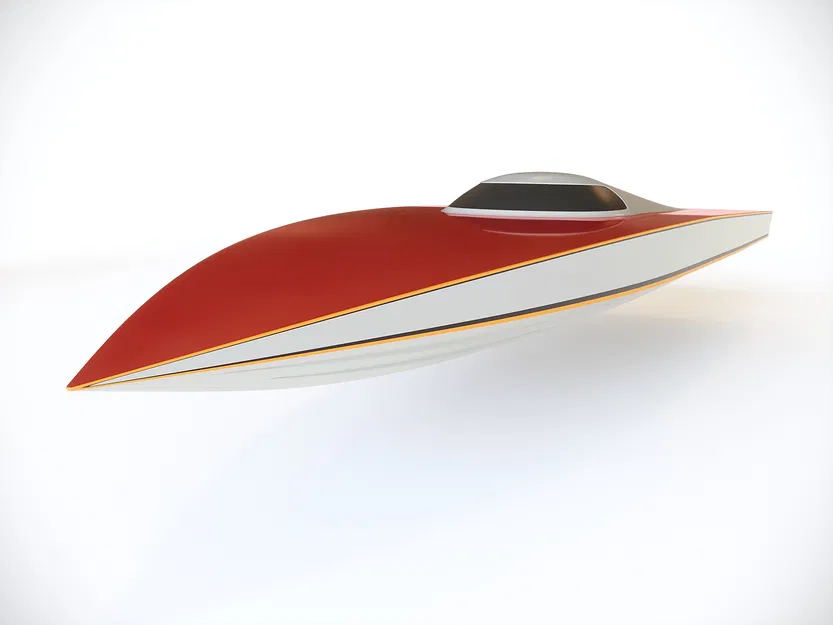 Thuyền RC CozyRC Mini Mono - Vỏ Dễ Lắp, Tốc Độ Cao - Image 3