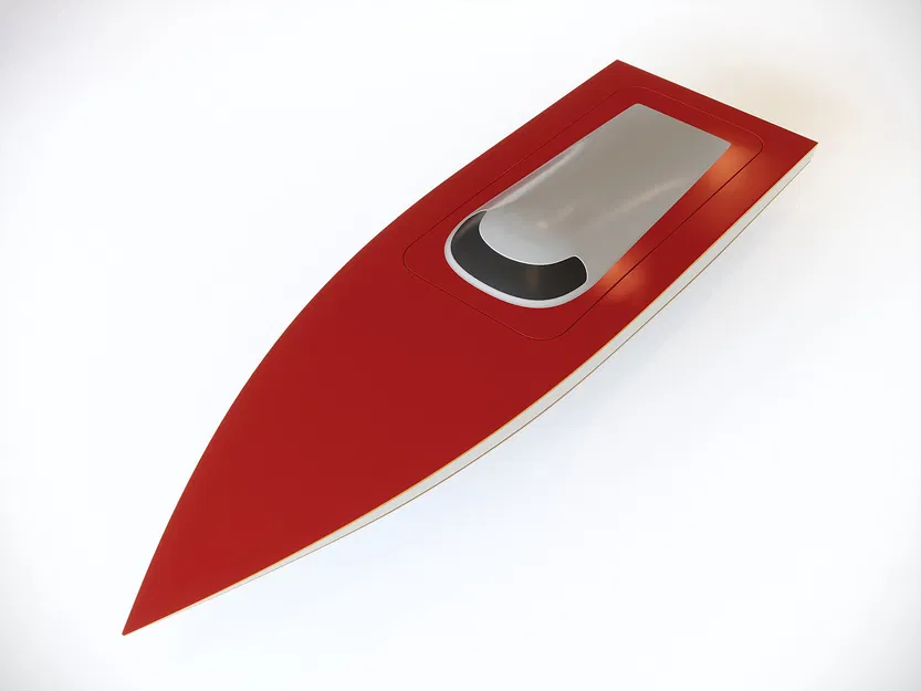 Thuyền RC CozyRC Mini Mono - Vỏ Dễ Lắp, Tốc Độ Cao - Image 4