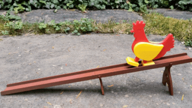 Mô hình Gà Biết Đi - Thumbnail 2