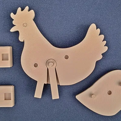 Mô hình Gà Biết Đi