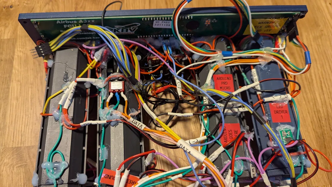 Bảng điều khiển Airbus A320 FCU [Phiên bản Đa màu] - Image 15