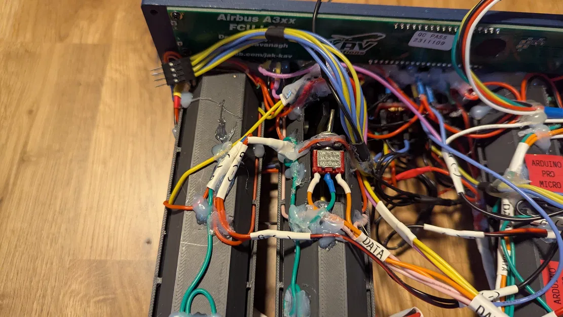 Bảng điều khiển Airbus A320 FCU [Phiên bản Đa màu] - Image 19