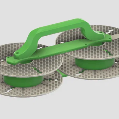 Dụng cụ giữ dây điện từ cuộn chỉ Prusament