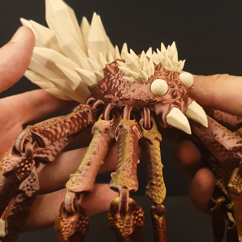 Nhện Pha Lê Khớp Nối (Flexi Crystal Spider) - Image 2