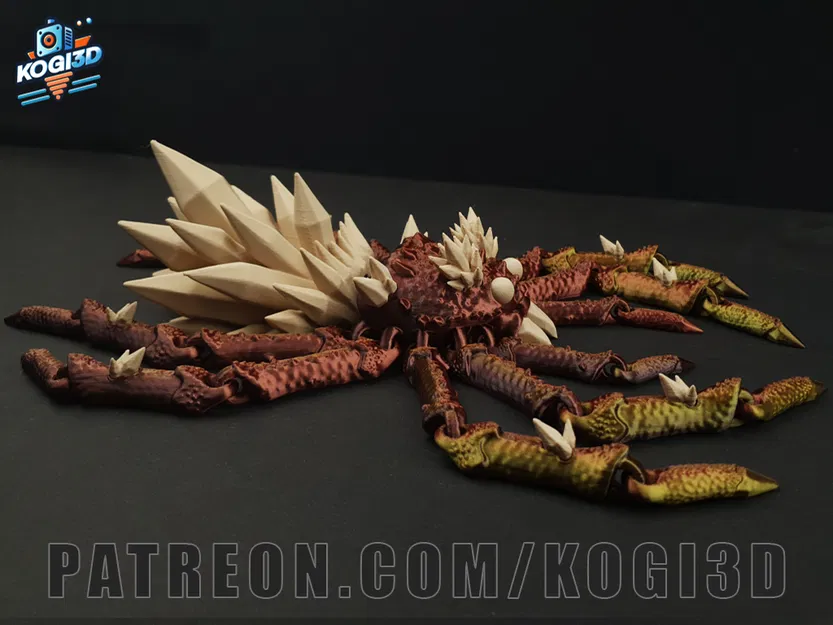 Nhện Pha Lê Khớp Nối (Flexi Crystal Spider) - Image 3