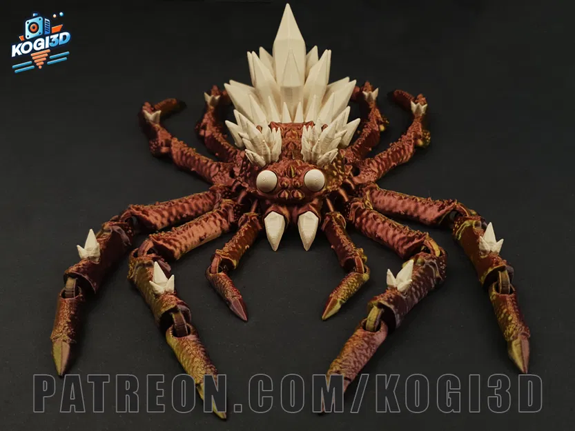 Nhện Pha Lê Khớp Nối (Flexi Crystal Spider) - Image 4