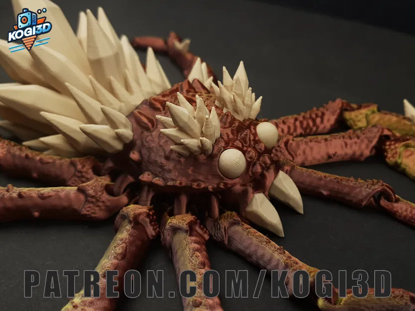 Nhện Pha Lê Khớp Nối (Flexi Crystal Spider) - Image 8