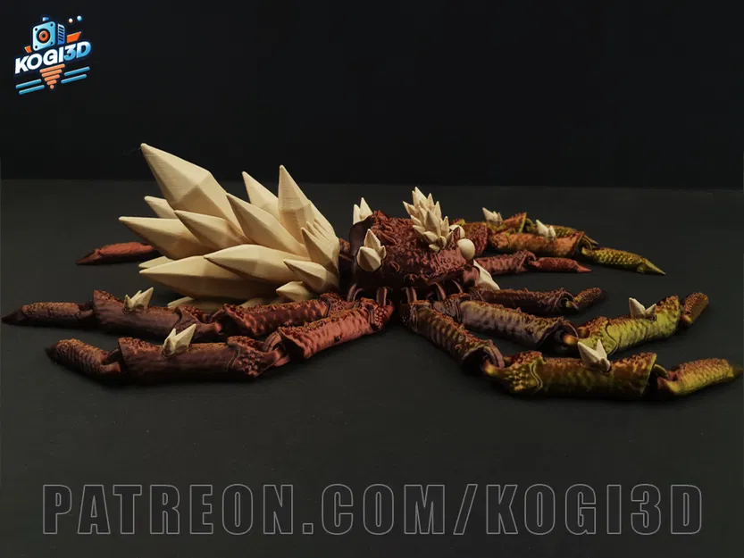 Nhện Pha Lê Khớp Nối (Flexi Crystal Spider) - Image 9