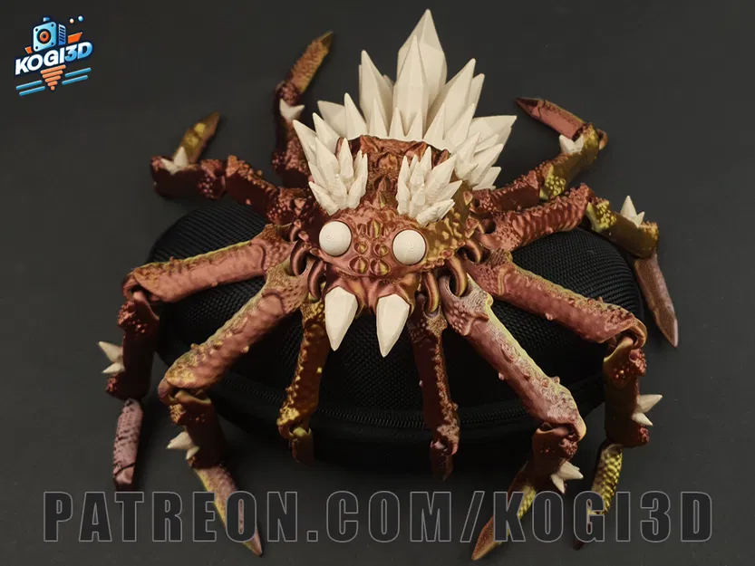 Nhện Pha Lê Khớp Nối (Flexi Crystal Spider) - Image 10