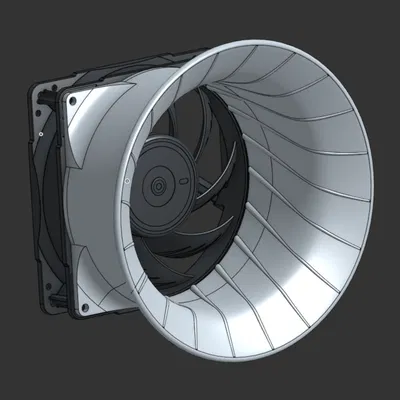 Ống thông gió cho quạt 120mm