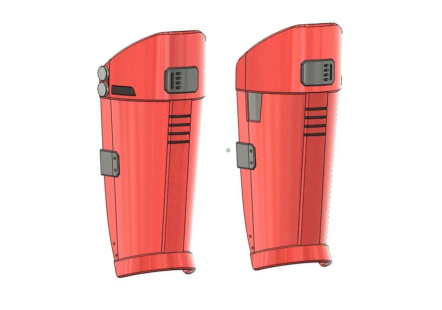 Mô hình 3D Giáp Ống Đồng Mandalorian - Image 1