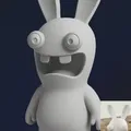 Rabbids (Lapins Crétins) - Mô Hình 3D Hài Hước - Thumbnail 1