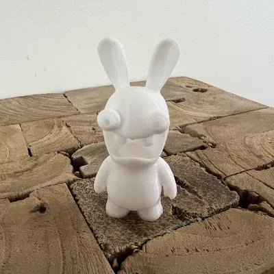 Rabbids (Lapins Crétins) - Mô Hình 3D Hài Hước