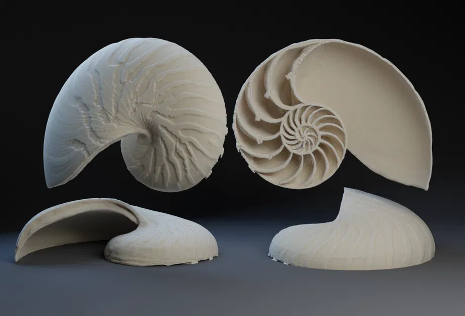 Mô Hình Vỏ Ốc Nautilus - Image 1