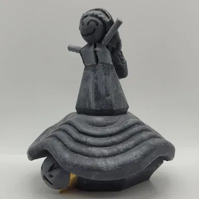 Tượng Đá Khắc Francois & Clea - Clair Obscur: Expedition 33 - Dùng cho FDM & MSLA