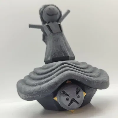 Tượng Đá Khắc Francois & Clea - Clair Obscur: Expedition 33 - Dùng cho FDM & MSLA