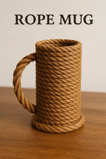 Ly Dây Thừng - Thiết Kế Độc Đáo - Image 1