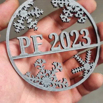 Móc Trang Trí Giáng Sinh - Chúc Mừng Năm Mới 2023