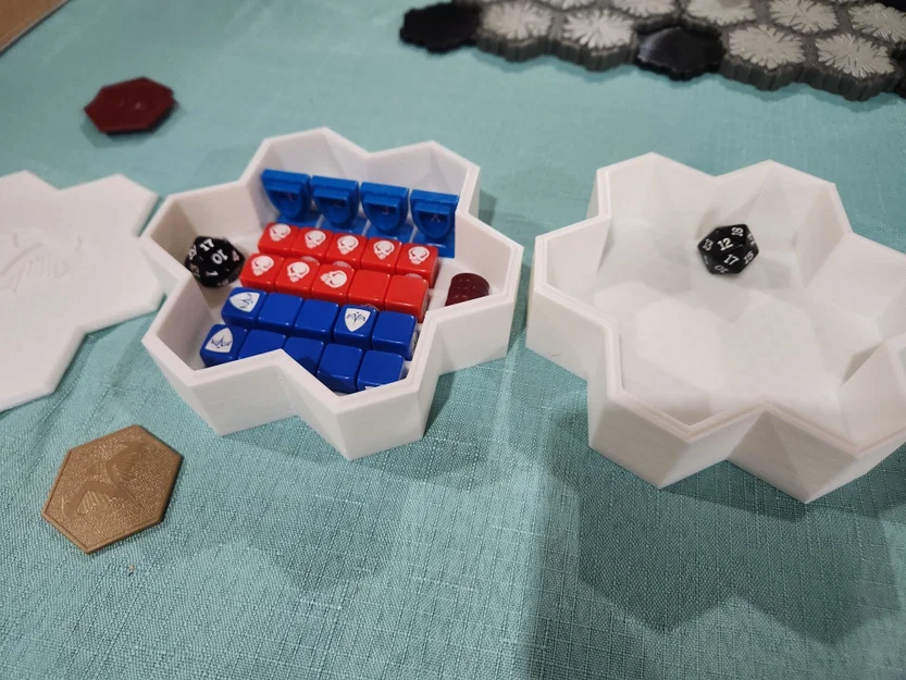 Hộp Module Heroscape Đựng Xúc Xắc, Marker và Bài - Image 3