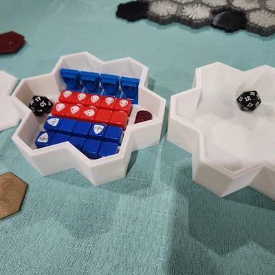 Hộp Module Heroscape Đựng Xúc Xắc, Marker và Bài