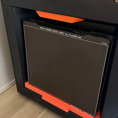 Giá đỡ khay in Prusa Core One 6 có tay cầm