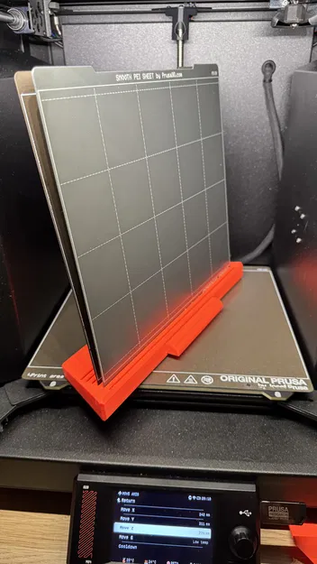 Giá đỡ khay in Prusa Core One 6 có tay cầm - Image 2