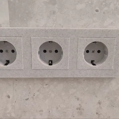 Mô hình 3D Ổ cắm điện tường