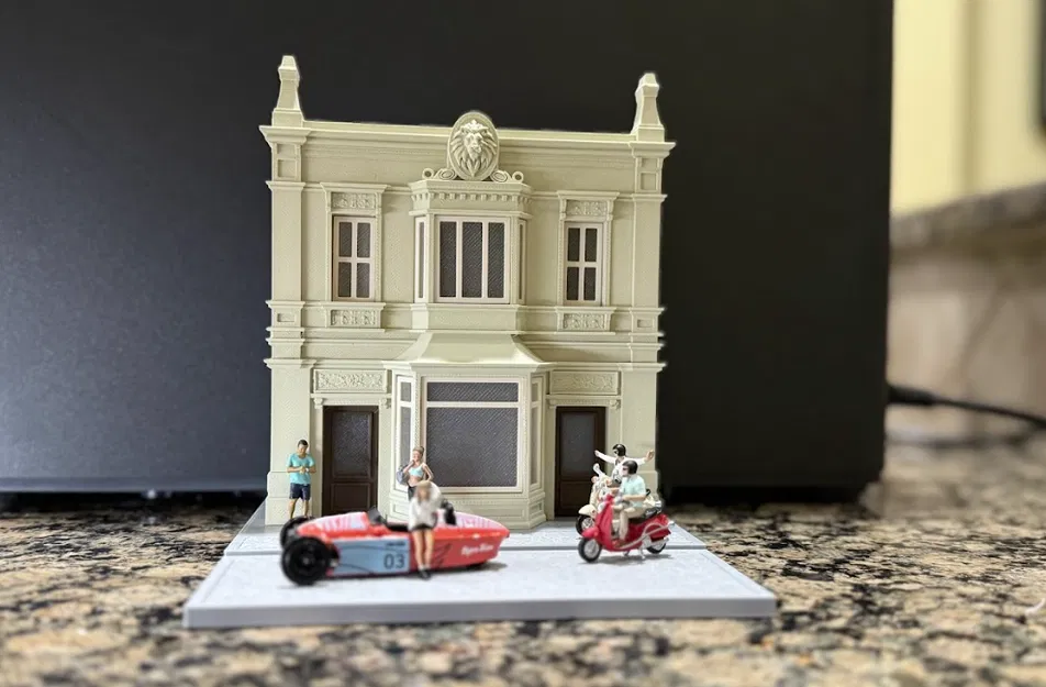 Mô Hình Cửa Hàng Tỷ Lệ 1:64 Số 1 (Diorama Khu Phố) - Image 3