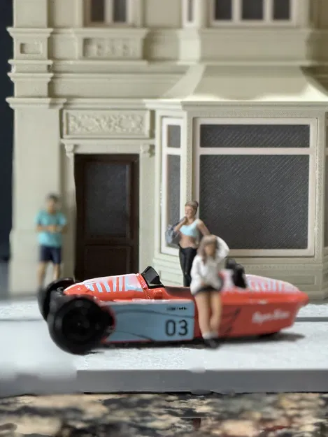 Mô Hình Cửa Hàng Tỷ Lệ 1:64 Số 1 (Diorama Khu Phố) - Image 4