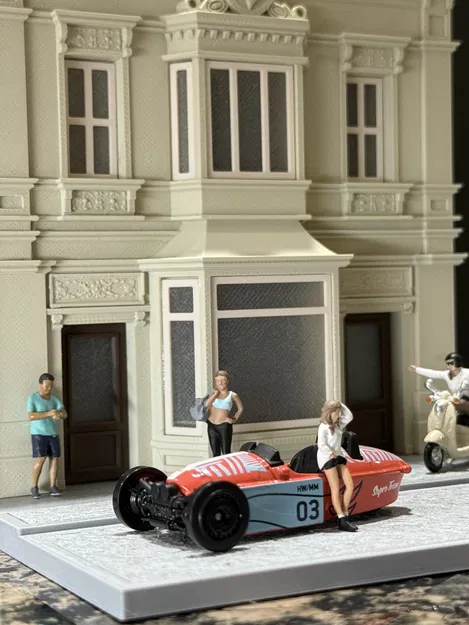 Mô Hình Cửa Hàng Tỷ Lệ 1:64 Số 1 (Diorama Khu Phố) - Image 12