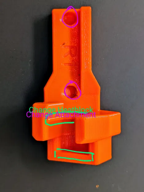 Dụng cụ thay nozzle CORE One, cầm chắc khối nhiệt, gắn đồ vô tốt hơn - Image 1