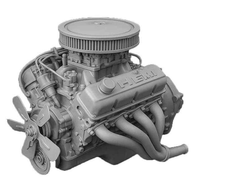 Mô hình động cơ 426 Hemi đời 1971 - Image 1