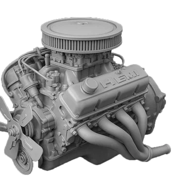 Mô hình động cơ 426 Hemi đời 1971