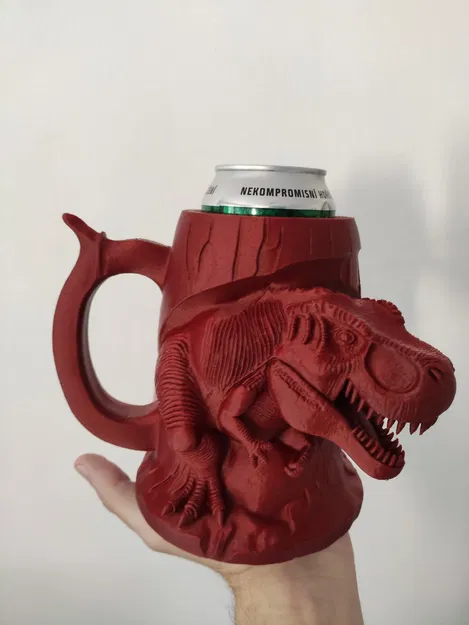 Ống Đựng Bia Hình T-Rex / Cốc Bia - Image 5