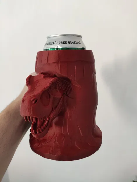 Ống Đựng Bia Hình T-Rex / Cốc Bia - Image 6