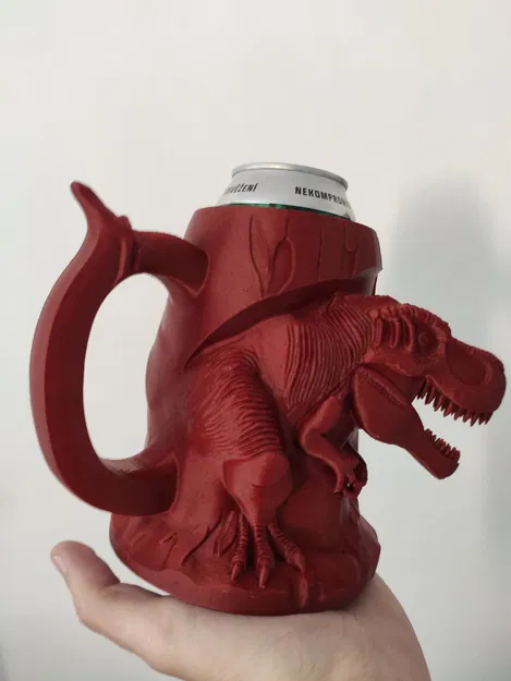 Ống Đựng Bia Hình T-Rex / Cốc Bia - Image 8