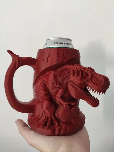 Ống Đựng Bia Hình T-Rex / Cốc Bia - Image 9