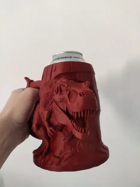 Ống Đựng Bia Hình T-Rex / Cốc Bia - Image 10