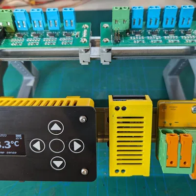 Chân đế để bàn cho thanh DIN