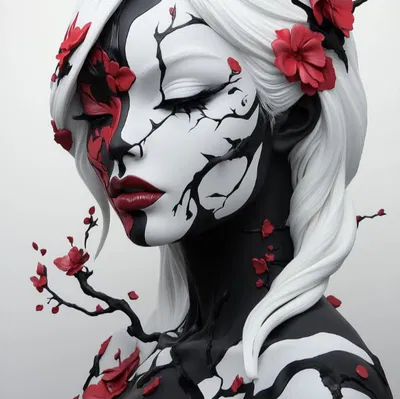 Mô hình cô gái Nhật Bản Hueforge