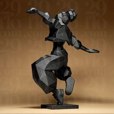 Tượng HipHop Hình Học